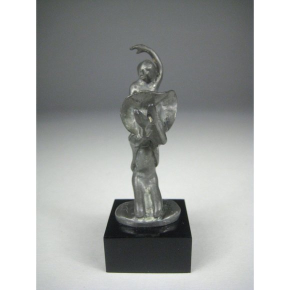 Ballerina Dancer 3.9 Inch Signed Numbered Pewter Figurine Sculpture Ballet Dance - Picture 4 of 12